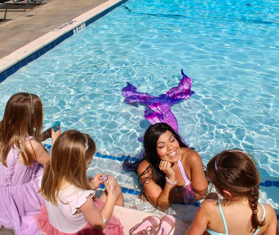 Mermaid birthday party in Montreal