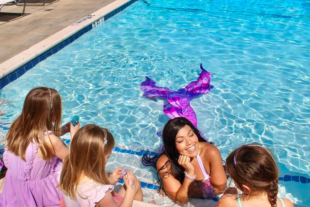 Mermaid birthday party in Los Angeles