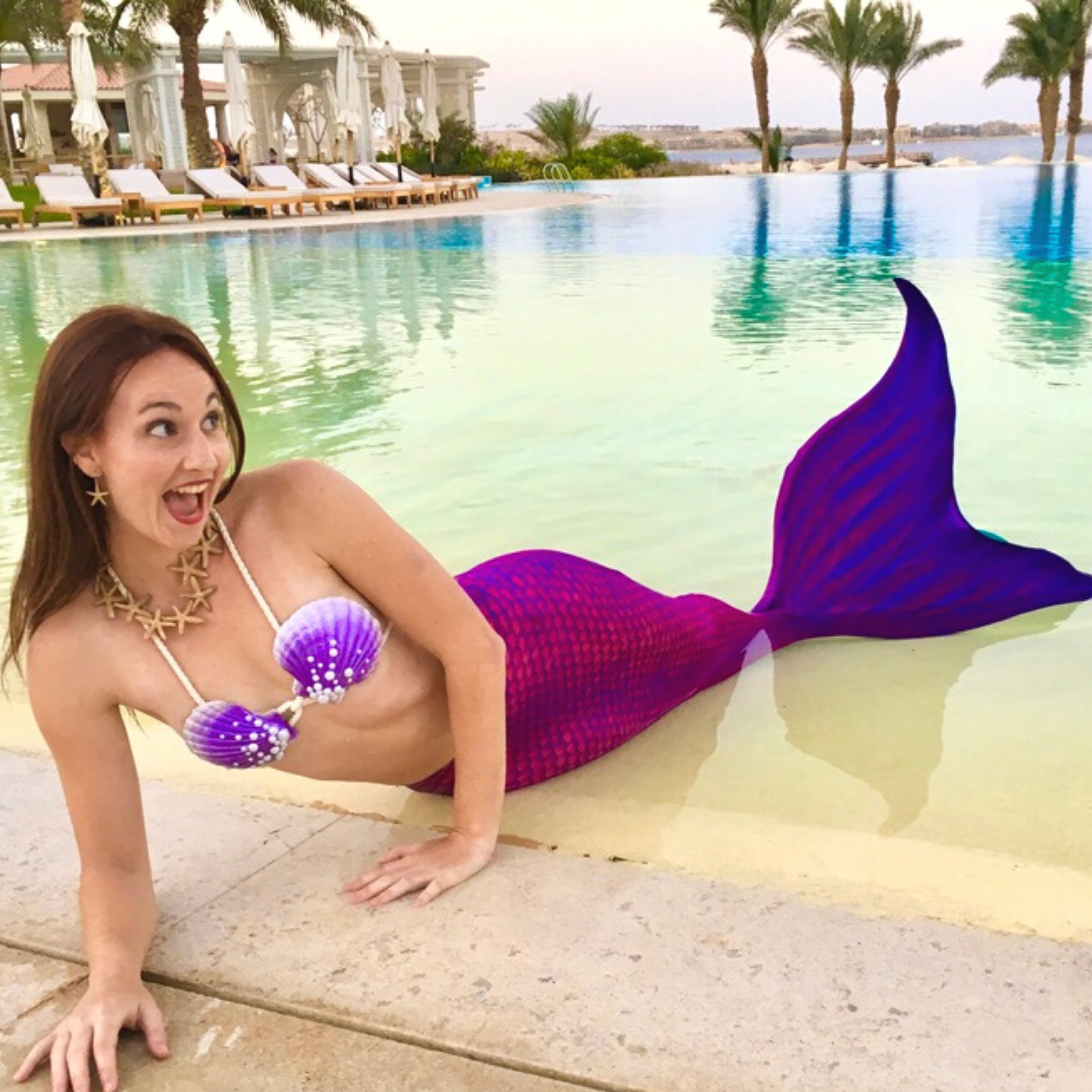 Aquamarine  Mermaid Tails and Mermaid tops by Mermaid Kariel of Hawaii  Mermaid
