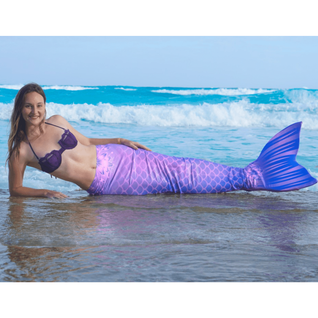 purple mermaid tails for adults