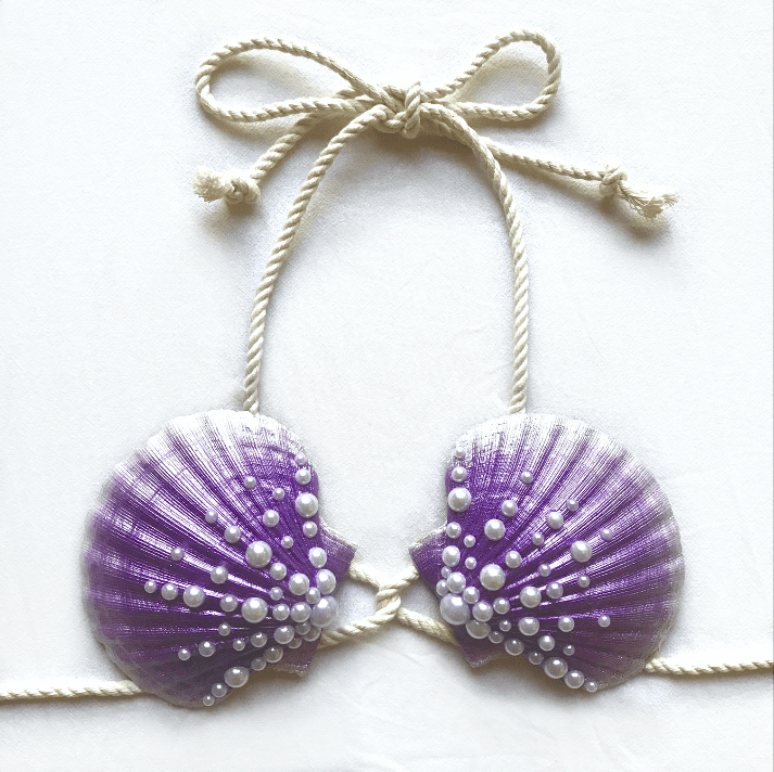 Mermaid Bra Made With Real Seashells – AquaMermaid