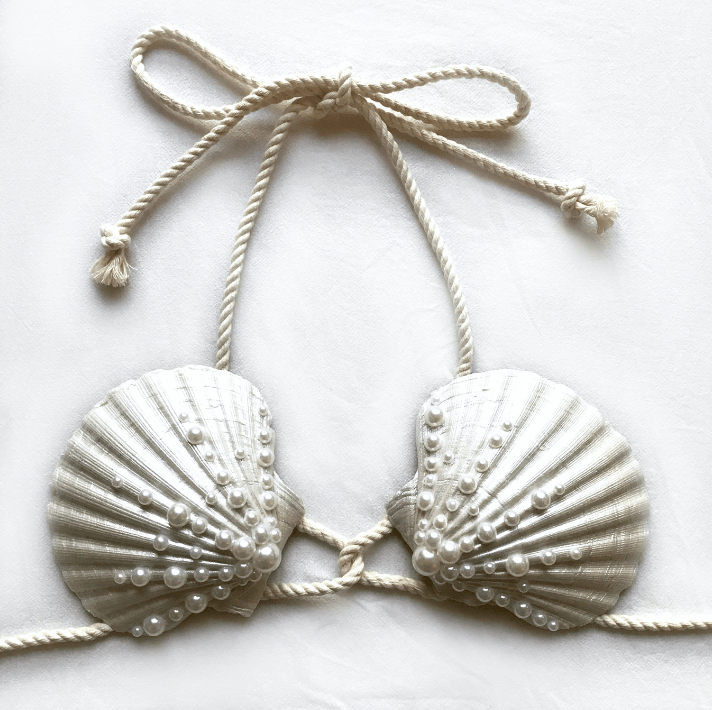 Shop Seashell Mermaid Bra with great discounts and prices online