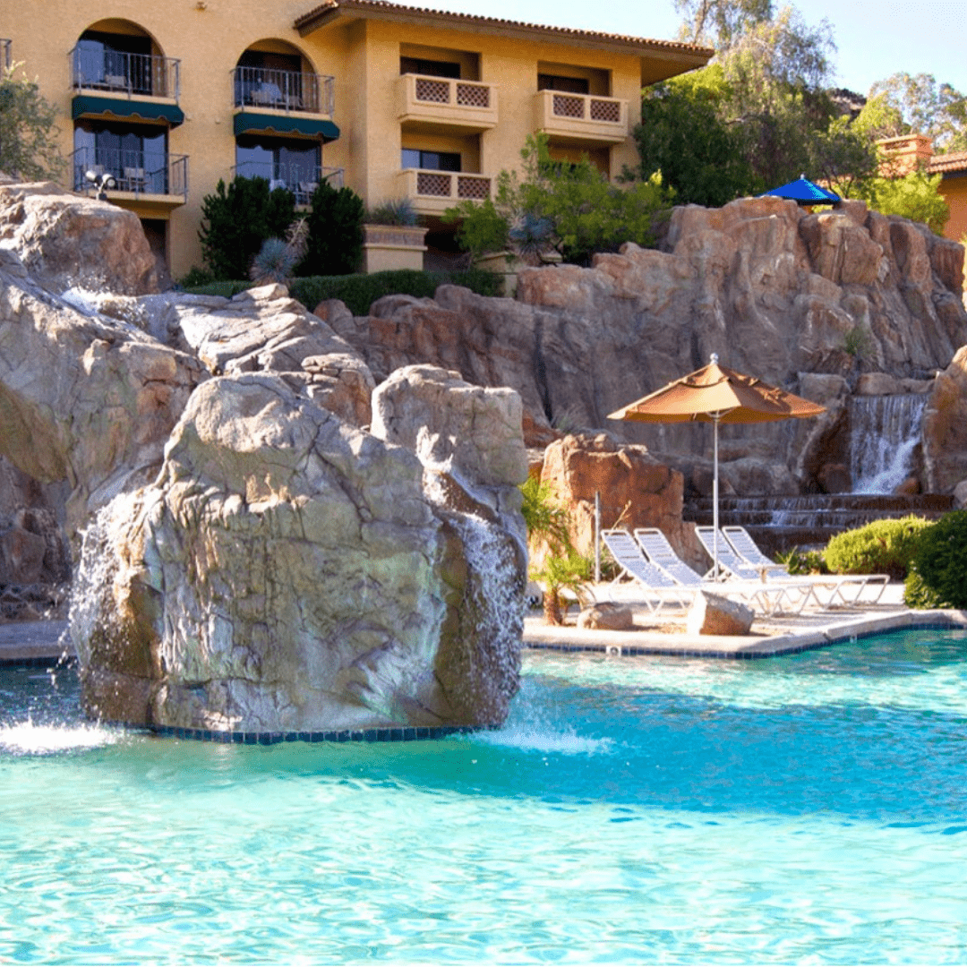 AquaMermaid Pointe Hilton Tapatio Cliffs Resort outdoor pool Phoenix, AZ