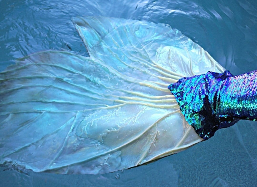 Sequin beauty fishtail waterproof bag fishweb fishtail bag diving