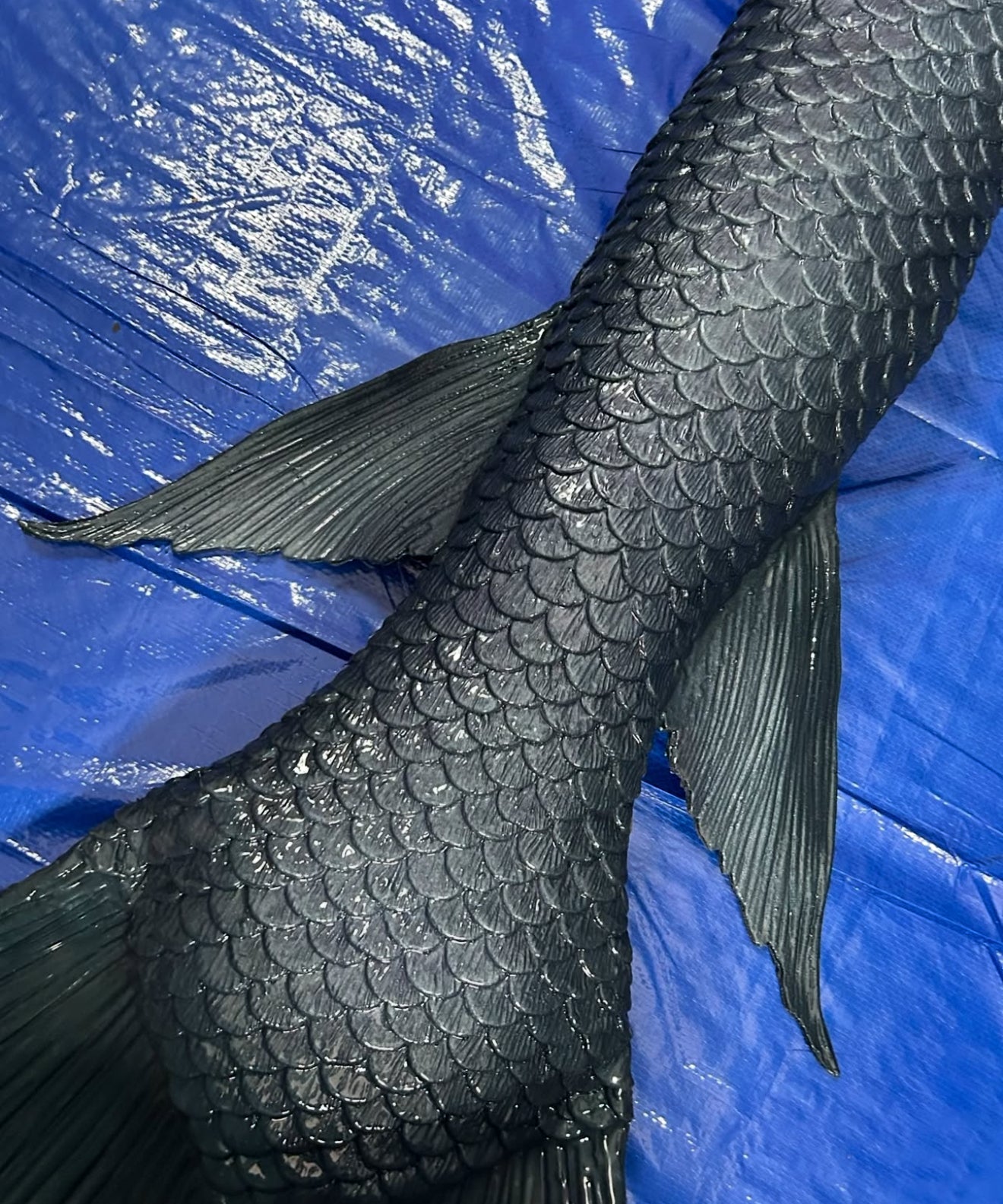 Calf or ankle fins add-on